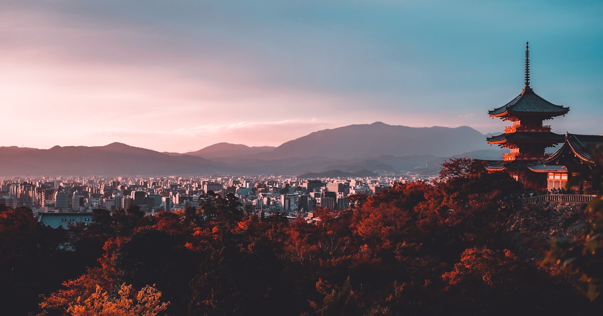 Kyoto temple panorama — earthquake guide for travelers in Kyoto